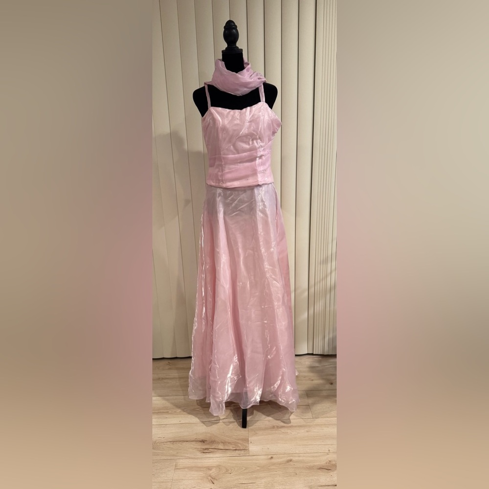 Rebecca Light Pink Maxi dress